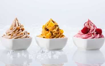 Animation Frozen yogurt - Glace a l'italienne pour votre événemement Stand - glace à l'italienne