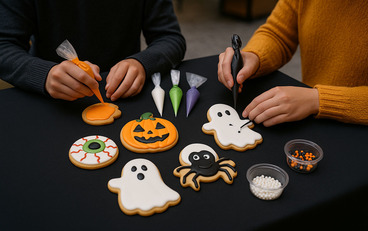 Animation Création de Biscuit d'Halloween pour votre événemement Do It Yourself