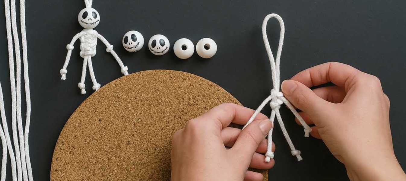 Animation Réalisation de Bijoux tressés d'Halloween pour votre événemement Do It Yourself