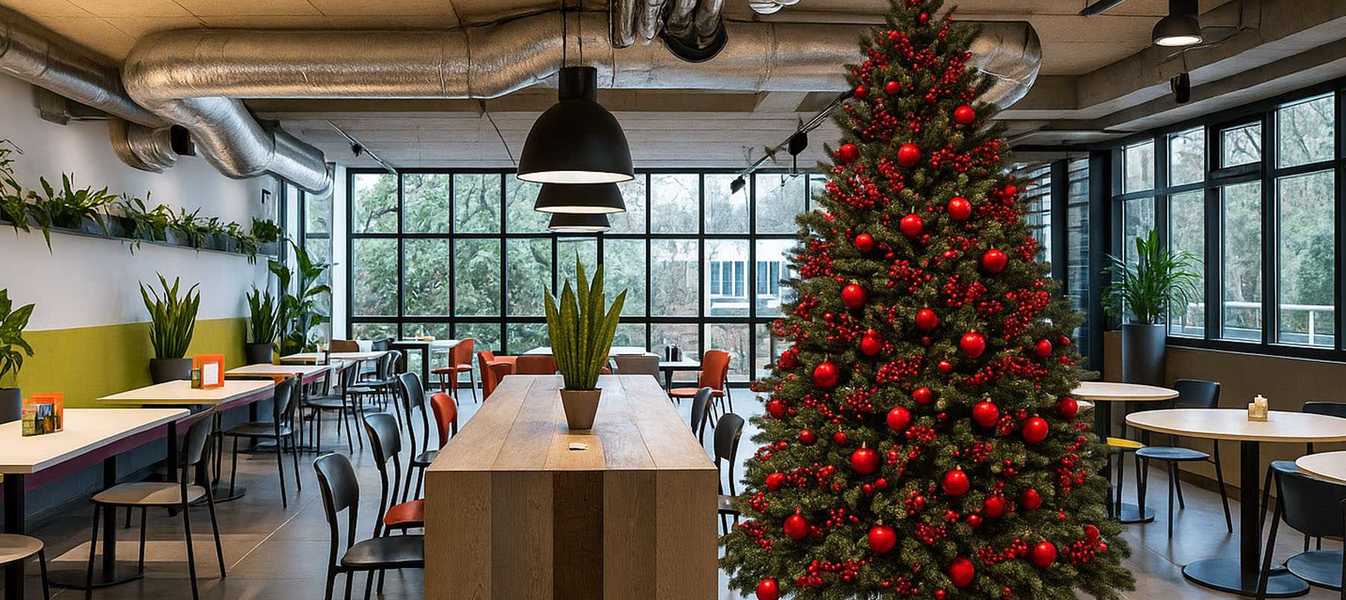 Animation Team Building : Décoration de Sapin pour votre événemement Noël - Une décoration en équipe